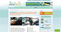 Desktop Screenshot of ofertasimple.com