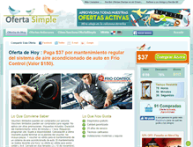 Tablet Screenshot of ofertasimple.com